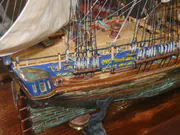 Drewniany model żaglowca HMS Juno - zdjęcie nr 3.
