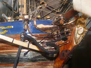 Drewniany model żaglowca HMS Juno - zdjęcie nr 10.