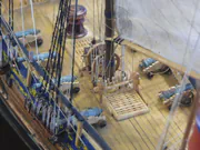 Drewniany model żaglowca HMS Juno - zdjęcie nr 11.