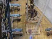 Drewniany model żaglowca HMS Juno - zdjęcie nr 12.