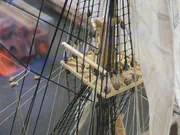 Drewniany model żaglowca HMS Juno - zdjęcie nr 17.