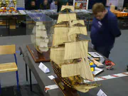 Drewniany model żaglowca Santisima Trinidad - zdjęcie nr 2.