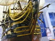Drewniany model żaglowca Santisima Trinidad - zdjęcie nr 18.