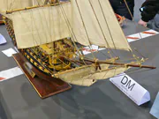 Drewniany model żaglowca Santisima Trinidad - zdjęcie nr 21.