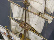 Drewniany model żaglowca Santisima Trinidad - zdjęcie nr 24.