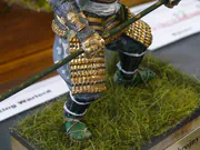 Modelarska figurka samuraja, link do fotografii nr 5.