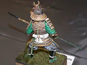 Modelarska figurka samuraja, link do fotografii nr 6.