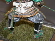 Modelarska figurka samuraja, link do fotografii nr 8.