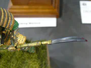Modelarska figurka samuraja, link do fotografii nr 10.