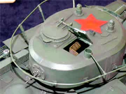Kartonowy model radzieckiego czołgu T-28, fotografia nr 5.