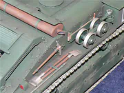 Kartonowy model radzieckiego czołgu T-28, fotografia nr 8.