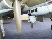 Kartonowy model niemieckiego samolotu Junkers 88D, zdjęcie nr 3.