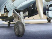 Kartonowy model niemieckiego samolotu Junkers 88D, zdjęcie nr 5.