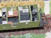 Kartonowy model wagonu techniczno-gospodarczego - fotografia nr 5.