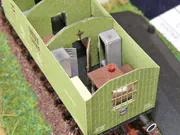 Kartonowy model wagonu techniczno-gospodarczego - fotografia nr 6.
