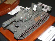 Plastikowy model sowieckiego czołgu T-34 z drugiej wojny światowej - zdjęcie nr 3.