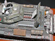 Plastikowy model sowieckiego czołgu T-34 z drugiej wojny światowej - zdjęcie nr 7.