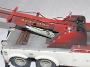 Plastikowy model ciężarowego holownika Kenworth W900 zbudoany w skali 1:25 - fotografia nr 7.