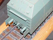 Plastikowy model polskiej lokomotywy pancernej Tw1 - foto nr 4.