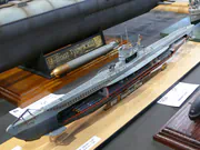 Plastikowy model niemieckiego okrętu podwodnego U-47, zdjęcie nr 1.