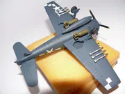 Plastikowy model samolotu Grumman F6f Hellcat, zdjęcie nr 7.