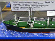 Plastikowy model statku m/s Alna, zdjęcie nr 2.