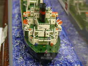 Plastikowy model statku m/s Alna, zdjęcie nr 5.