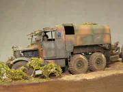 Diorama przedstawiająca scenę rozgrywającą się na wąskiej drodze, gdzieś we Włoszech w 1943 roku - fotografia nr 7