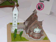 Makieta świątyni Wang w Karpaczu. Zdjęcie nr 5.
