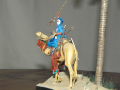 Link do zdjęć figurki modelarskiej przedstawiającej wojownika z Afryki - Tuarega
