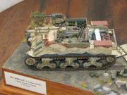 Plastikowy model samobieżnej haubicy M7 Priest z 2. Korpusu Polskiego, maj-czerwiec 1945 - zdjęcie nr 8