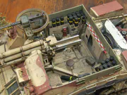 Plastikowy model samobieżnej haubicy M7 Priest z 2. Korpusu Polskiego, maj-czerwiec 1945 - zdjęcie nr 14