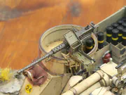 Plastikowy model samobieżnej haubicy M7 Priest z 2. Korpusu Polskiego, maj-czerwiec 1945 - zdjęcie nr 17