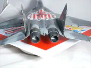 Model plastikowy myśliwca odrzutowego MiG-29UB, zdjęcie nr 5.