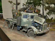 Diorama modelarska przedstawiająca demontaż wieży czołgowej w bazie remontowej na Litwie w 1944 roku - foto nr 17