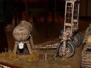 Diorama modelarska pokazująca niemiecką bazę remontową czołgów w Orszy w 1943 roku - zdjęcie numer 8