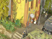 Diorama inspirowana fotografią czołgu Tygrys umieszczonego na platformie kolejowej stojącej na stacji Kopyczyńce na Ukrainie w czasie drugiej wojny światowej - foto nr 5