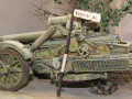 Diorama z plastikowym modelem niemieckiej armaty 17 cm Kanone 18 stojącej na skrzyżowaniu ulic w Berlinie po zakończeniu drugiej wojny światowej - foto nr 6