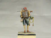 Żywiczna figurka senegalskiego żołnierza - foto nr 5