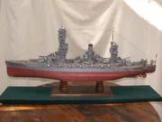 Kartonowy model japońskiego pancernika Fuso - fotografia nr 1