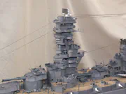 Kartonowy model japońskiego pancernika Fuso - fotografia nr 3