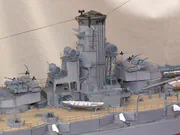 Kartonowy model japońskiego pancernika Fuso - fotografia nr 5