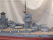 Kartonowy model japońskiego pancernika Fuso - fotografia nr 7