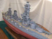 Kartonowy model japońskiego pancernika Fuso - fotografia nr 12