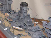 Kartonowy model japońskiego pancernika Fuso - fotografia nr 13
