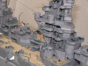 Kartonowy model japońskiego pancernika Fuso - fotografia nr 14