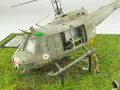 Link do galerii zdjęć plastikowego modelu amerykańskiego helikoptera Bell UH-1V sklejonego w skali 1:72 na podstawie zdjęć zrobionych w National Vietnam War Museum w Orlando na Florydzie w USA.