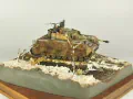 Galeria zdjęć plastikowego modelu niemieckiego średniego czołgu PzKpfw IV w wersji J z okresu II wojny światowej w skali 1:35 - foto nr 5