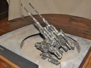 Plastikowy model niemieckiego działa przeciwlotniczego 12,8 cm Flak 40 z drugiej wojny światowej - foto nr 2.