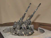Plastikowy model niemieckiego działa przeciwlotniczego 12,8 cm Flak 40 z drugiej wojny światowej - foto nr 5.